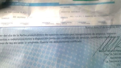 Continúa la incertidumbre de los 37 empleados de Pampero