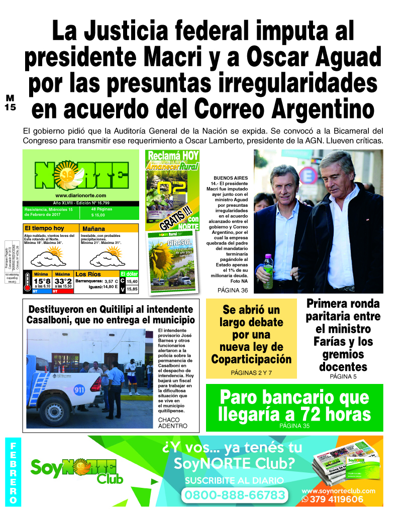 Edición del 15.02.17