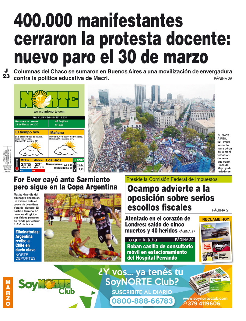 Edición del 23.03.17