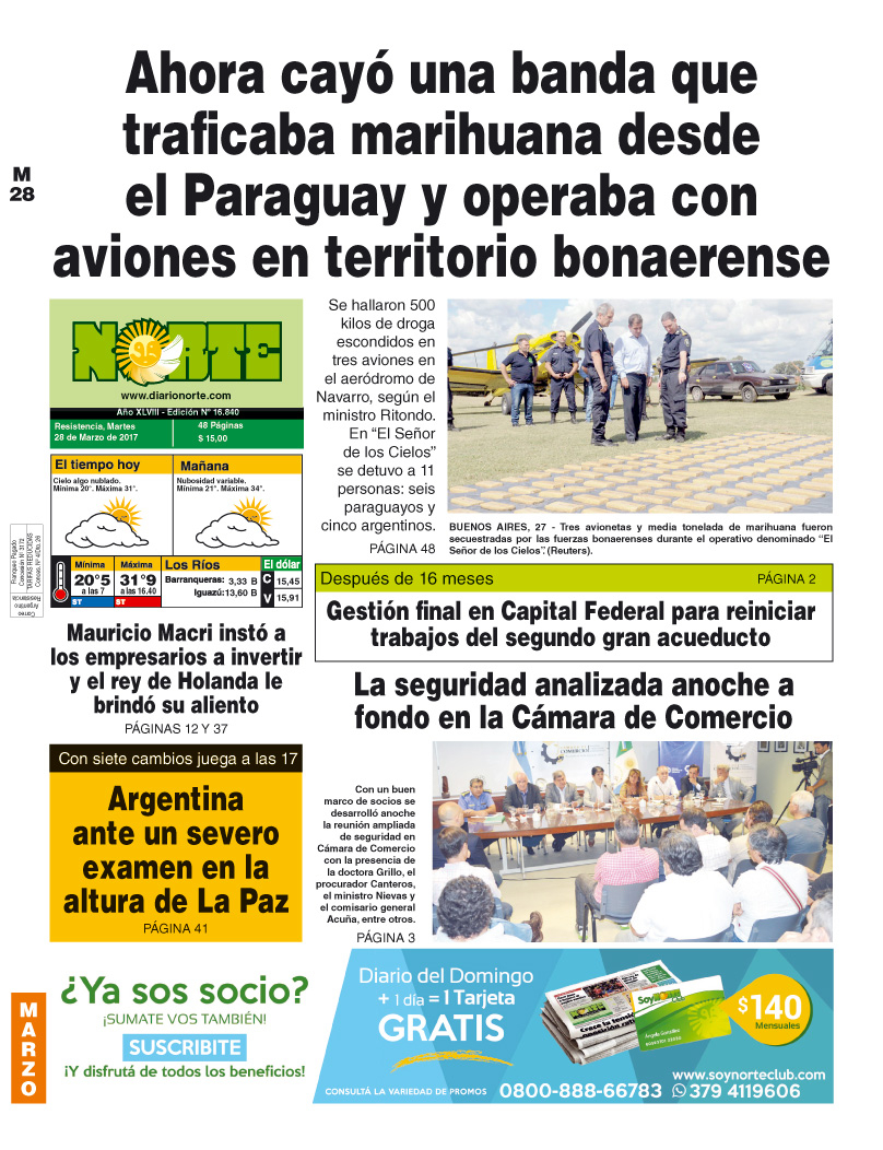 Edición del 28.03.17