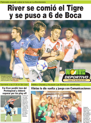 River se comió al Tigre y se puso a seis de Boca