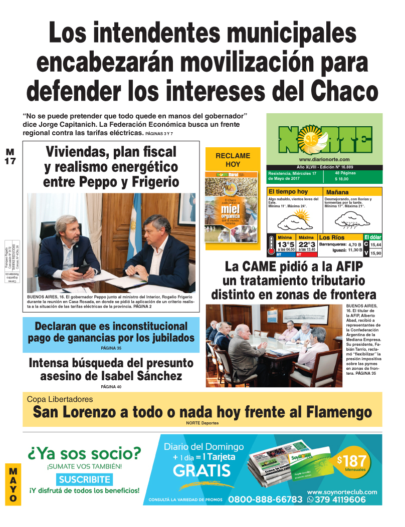 Edición del 17.05.17