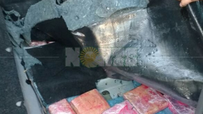 Llevaba a Sáenz Peña 56 kilos de marihuana pero los gendarmes lo detuvieron