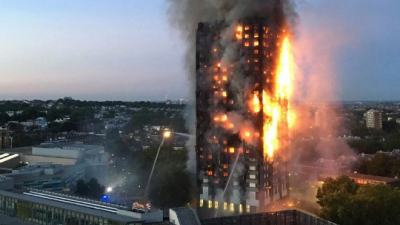 Al menos 6 muertos y más de 70 heridos en el incendio de una torre residencial en Londres
