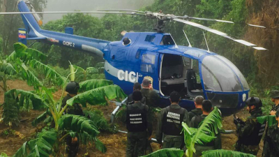 Hallan en Venezuela helicóptero implicado en ataque con granadas