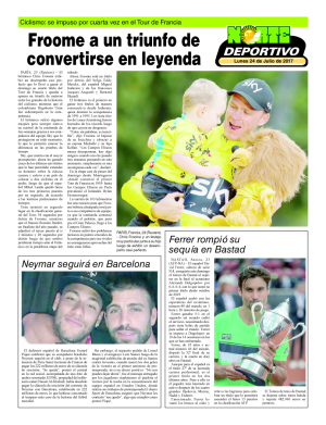 Froome a un triunfo de convertirse en leyenda