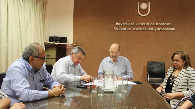 Acuerdo de cooperación y asistencia con la Facultad de Arquitectura