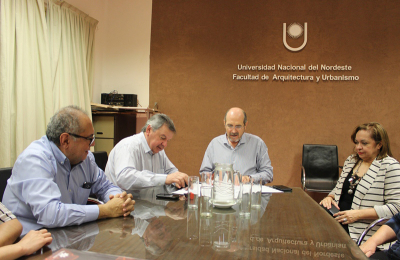Acuerdo de cooperación y asistencia con la Facultad de Arquitectura