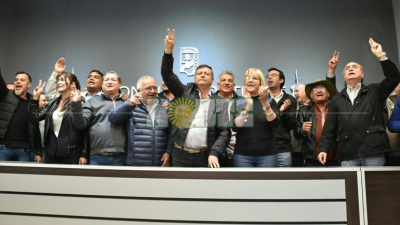 “Ganamos en toda la provincia con una ventaja de 8 a 12 puntos”, aseguró Peppo