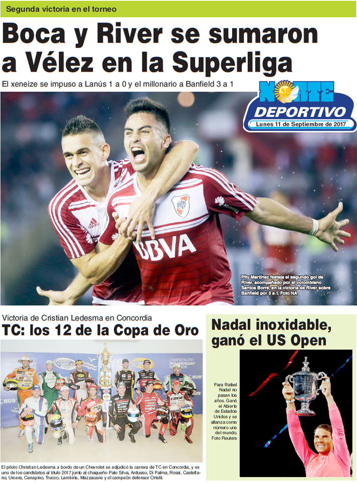Boca y River se sumaron a Vélez en la Superliga
