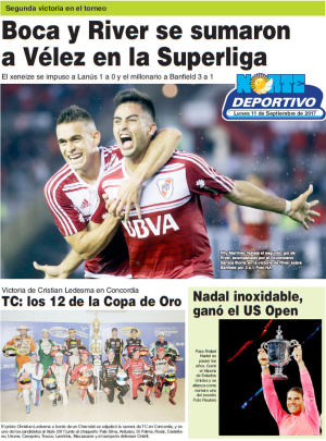 Boca y River se sumaron a Vélez en la Superliga