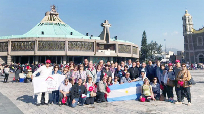 Chaqueños acompañan a víctimas en México ante la Virgen de Guadalupe