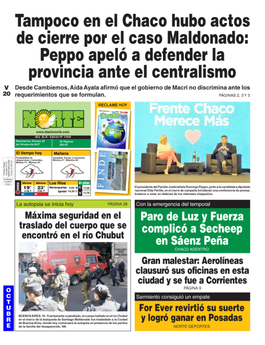Edición del 20.10.17