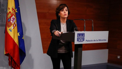 El Gobierno español tomó el mando en Cataluña