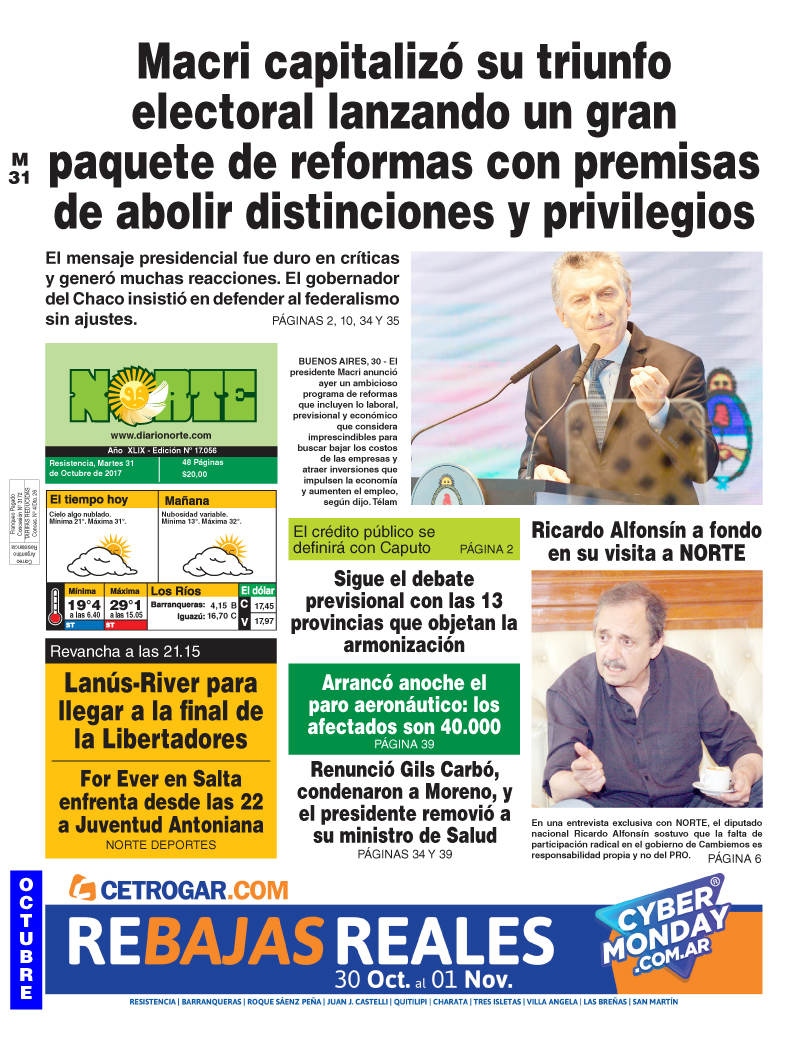 Edición del 31.10.17