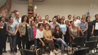 Promotores comunitarios en la Casa Garrahan Chaco