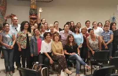 Promotores comunitarios en la Casa Garrahan Chaco