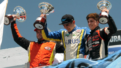 Lucas Carabajal dejó su marca en el TC pista Mouras