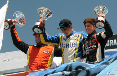 Lucas Carabajal dejó su marca en el TC pista Mouras