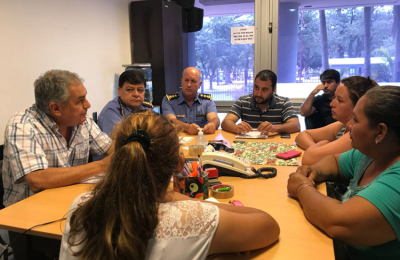 Barsesa se reunió con la familia de Analía Trolson