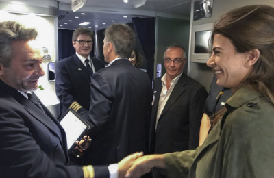 Macri llega a Rusia, primera etapa de su gira por Europa