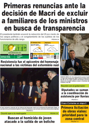 Edición del 30.01.18