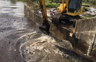 Echezarreta confirma que se invertirá en equipamiento para sanear el río Negro