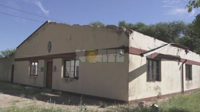 La escuela Pampa Sommer sufrió un temporal hace 4 meses y aún permanece sin techo
