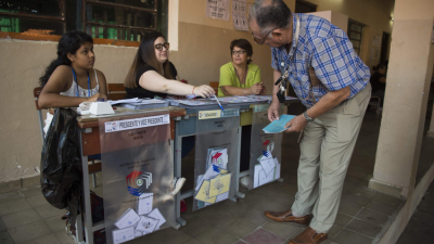 El candidato presidencial del oficialismo mantiene liderazgo en las elecciones de Paraguay