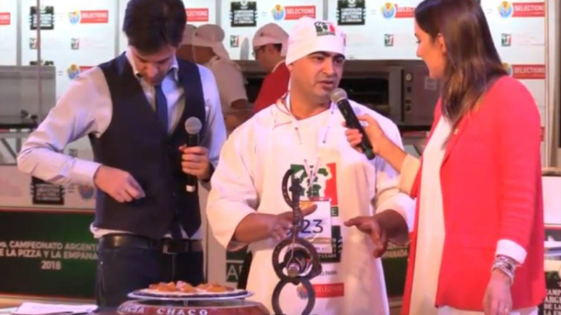 Otro chaqueño en el campeonato de la pizza