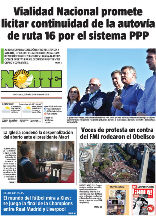 Edición del 26.05.18