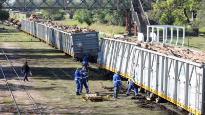 El Ramal C3 del Belgrano Cargas agoniza