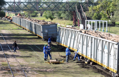 El Ramal C3 del Belgrano Cargas agoniza
