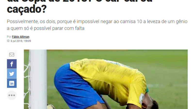 La prensa brasileña despidió a la Seleçao: ‘Chau, Neymar‘