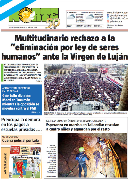 Edición del 09.07.18
