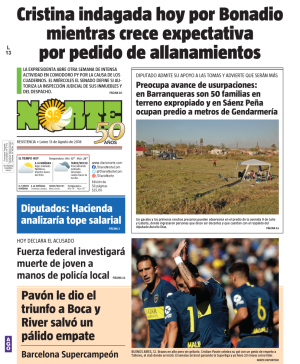 Edición del 13.08.18