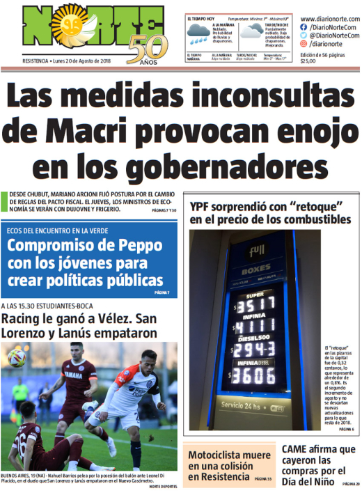 Edición del 20.08.18