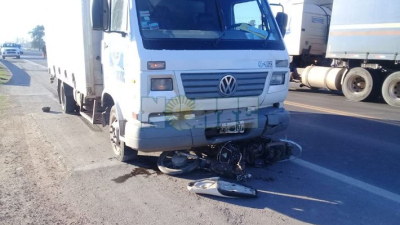 Grave accidente de tránsito en ruta 16 y calle 48: madre e hijo fueron atropellados