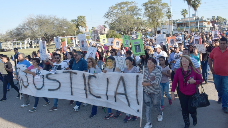 Una multitud marchó por el esclarecimiento de la muerte de José Ponce