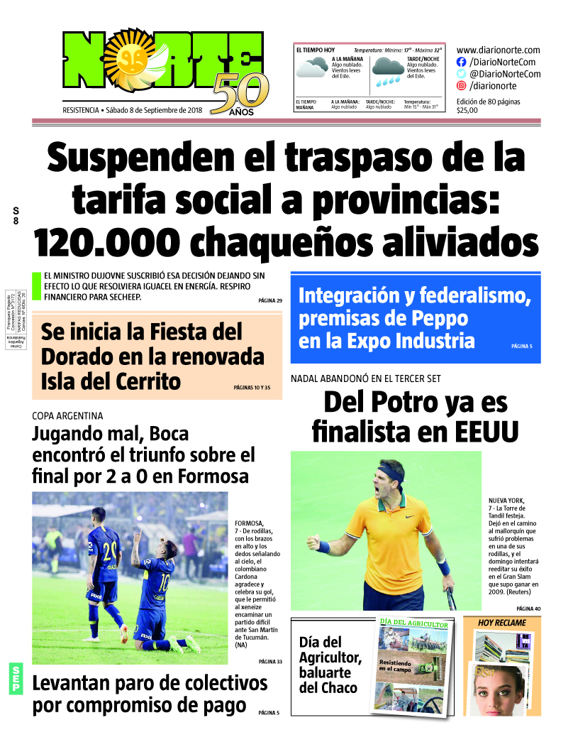 Edición del 08.09.2018