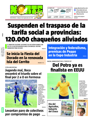 Edición del 08.09.2018