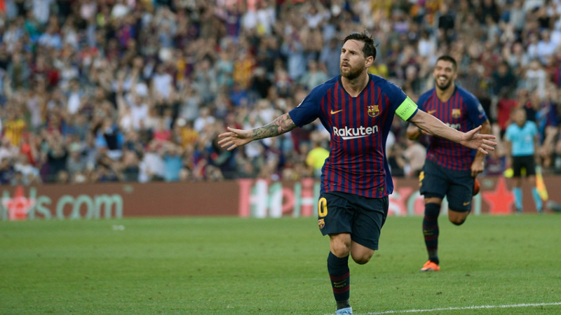 Messi arrancó la Champions con un triplete para golear al PSV