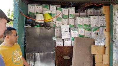 Robaron carga de agroquímicos valuada en 3 millones de pesos y son atrapados en Villa Ángela