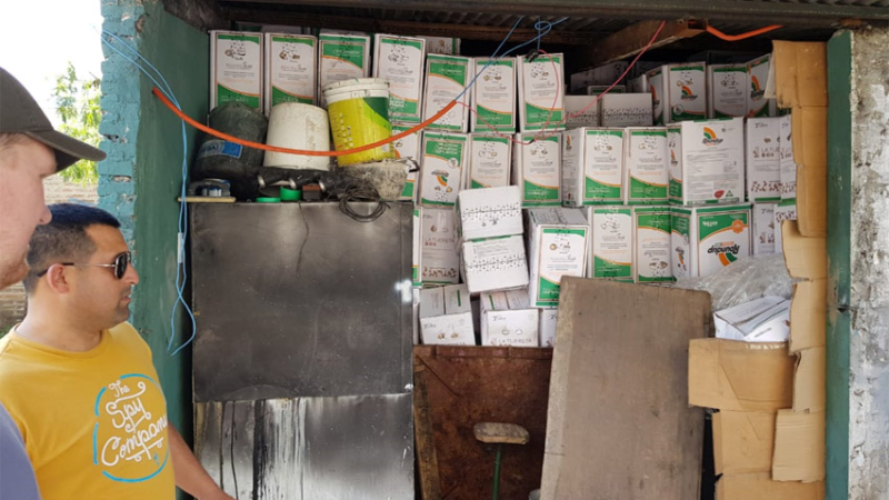 Robaron carga de agroquímicos valuada en 3 millones de pesos y son atrapados en Villa Ángela
