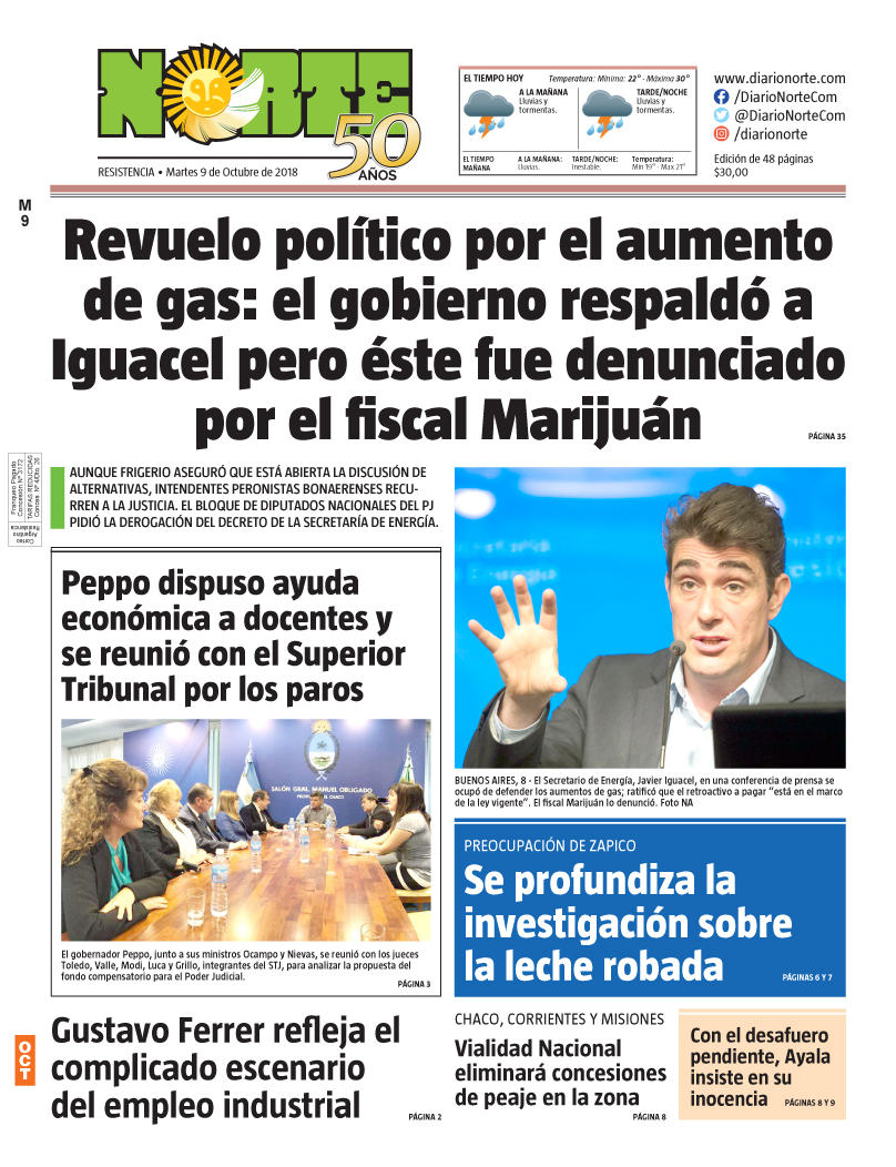 Edición del 09.10.18