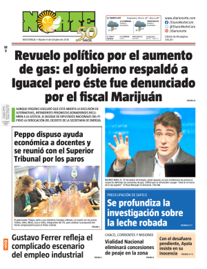 Edición del 09.10.18