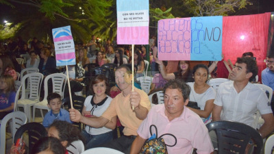 ESI: También hubo una marcha en Sáenz Peña