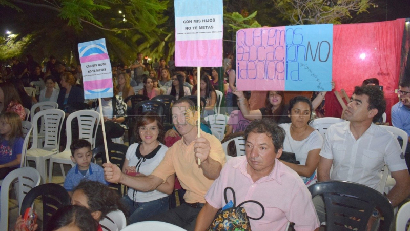 ESI: También hubo una marcha en Sáenz Peña