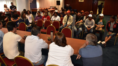 El gobierno recibió a la multisectorial que marchó contra el ajuste