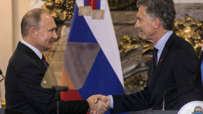 Rusia firma un acuerdo nuclear con Argentina, en competencia con China